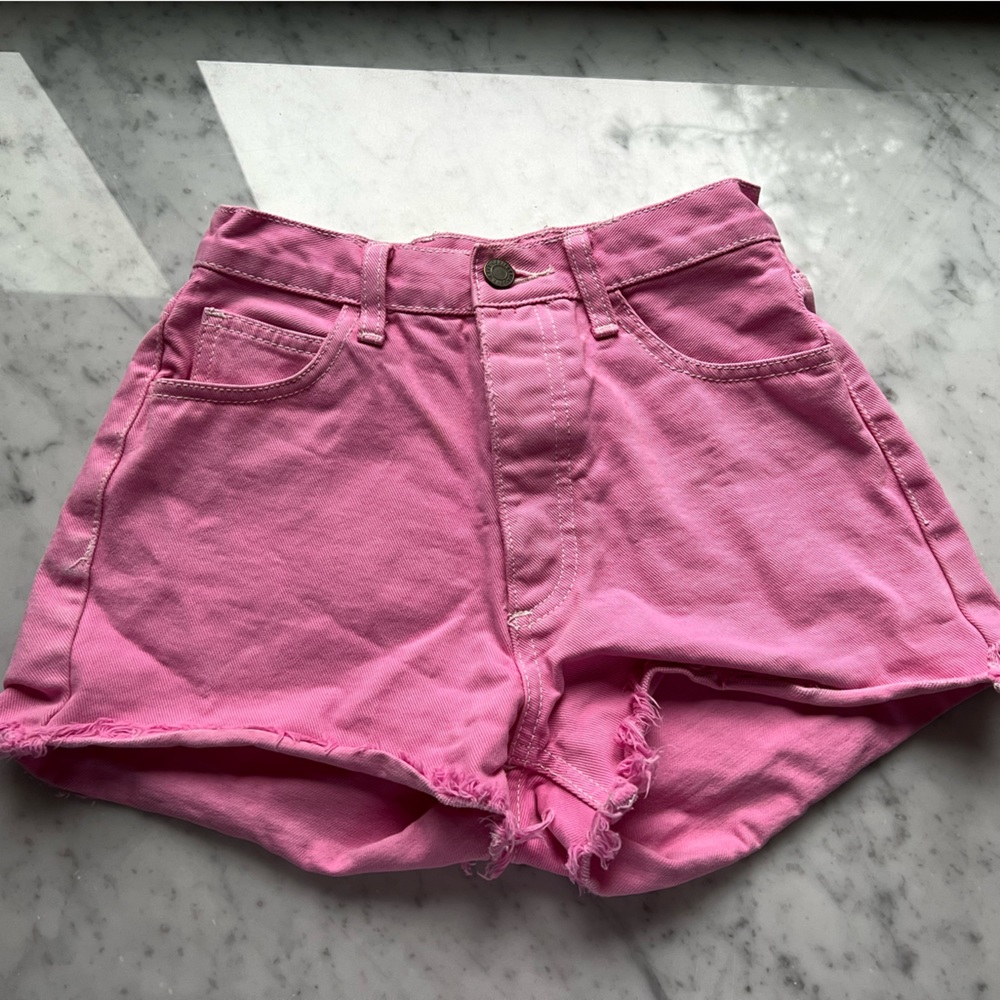 Rare brandy high waisted pink shorts